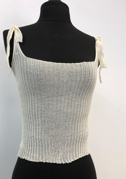 Square Neck Rib Top