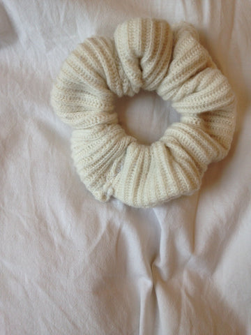 Large Knitted Scrunchie