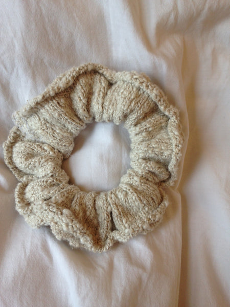 Large Knitted Scrunchie