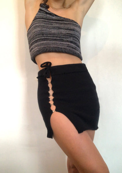 Hook & Eye Mini Skirt